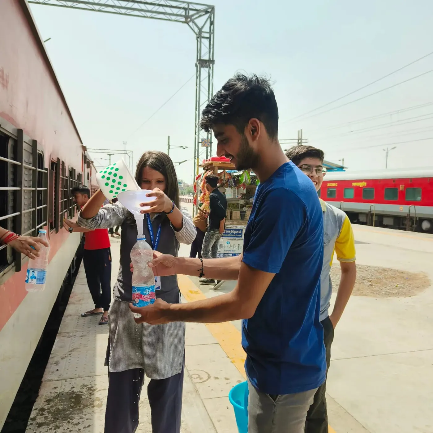 Water Camp at Tundla Junction
